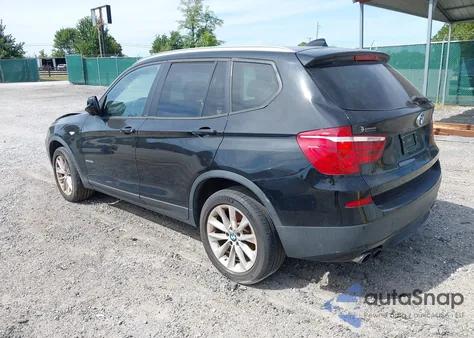 2013 BMW X3 xDrive28I из США, поврежденный, VIN 5UXWX9C54D0D00309